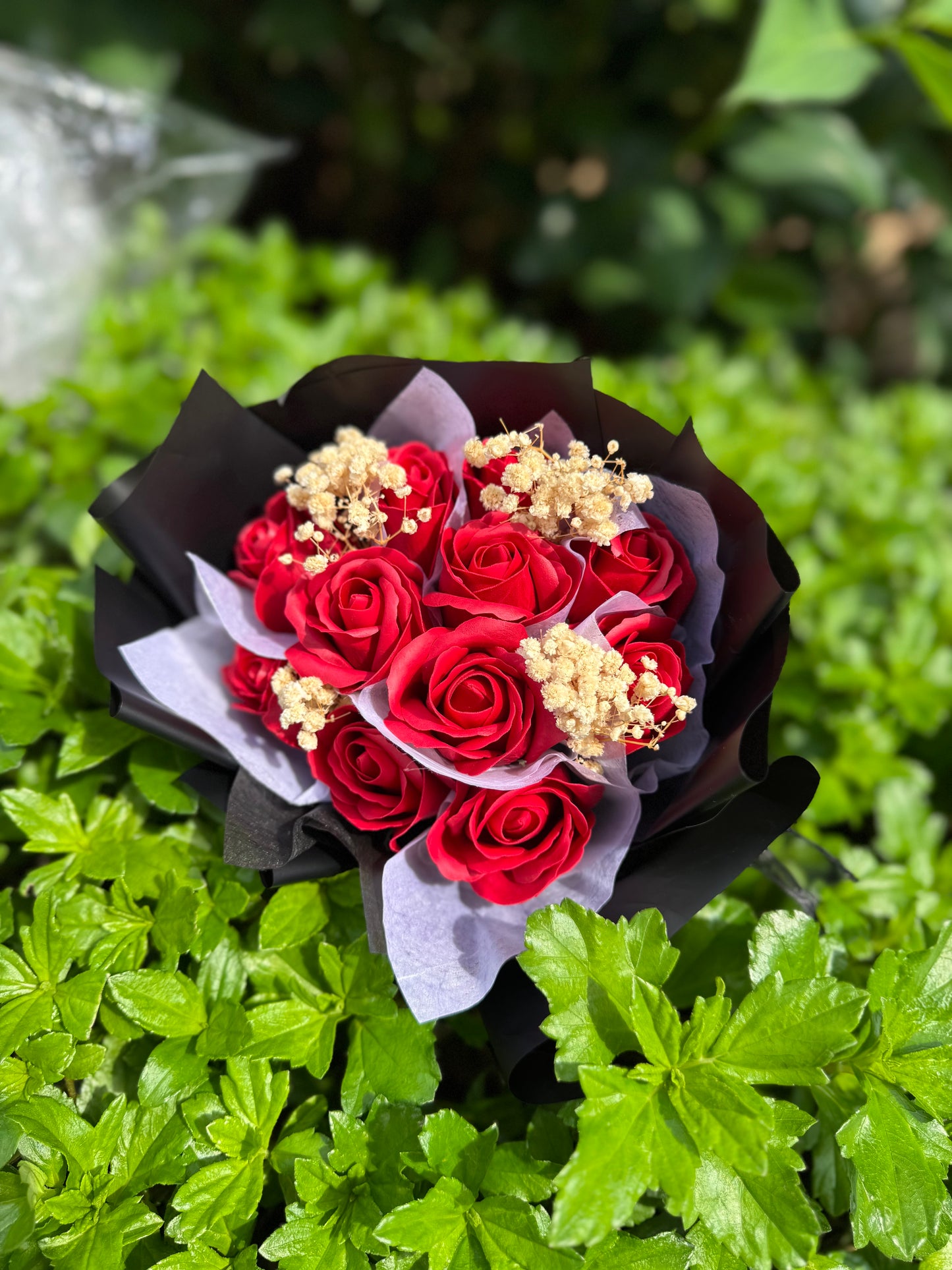 Black Roses Forever Bouquet