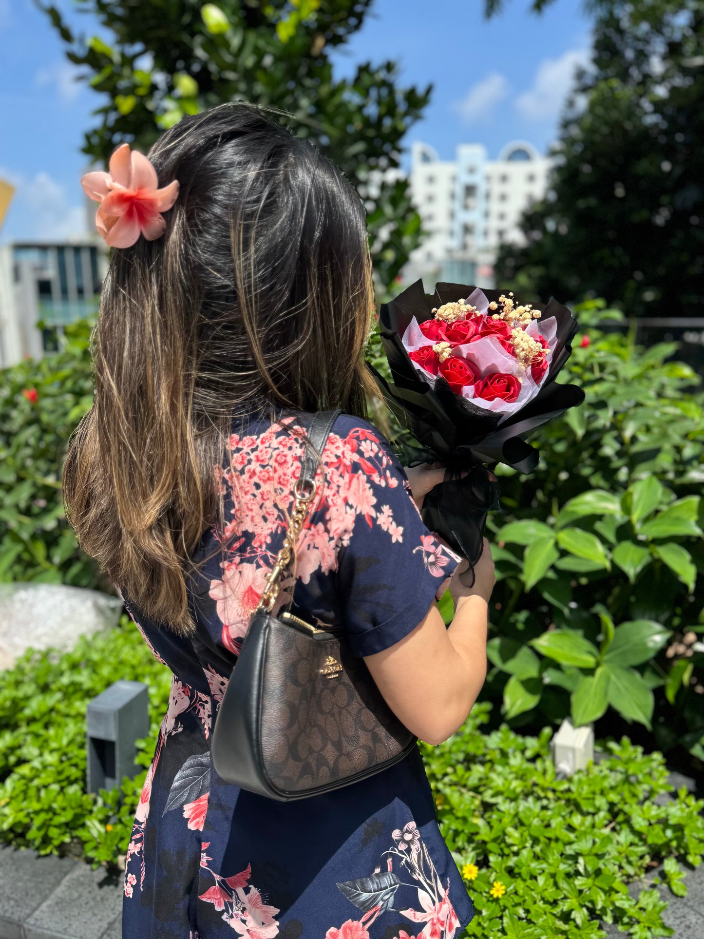 Black Roses Forever Bouquet