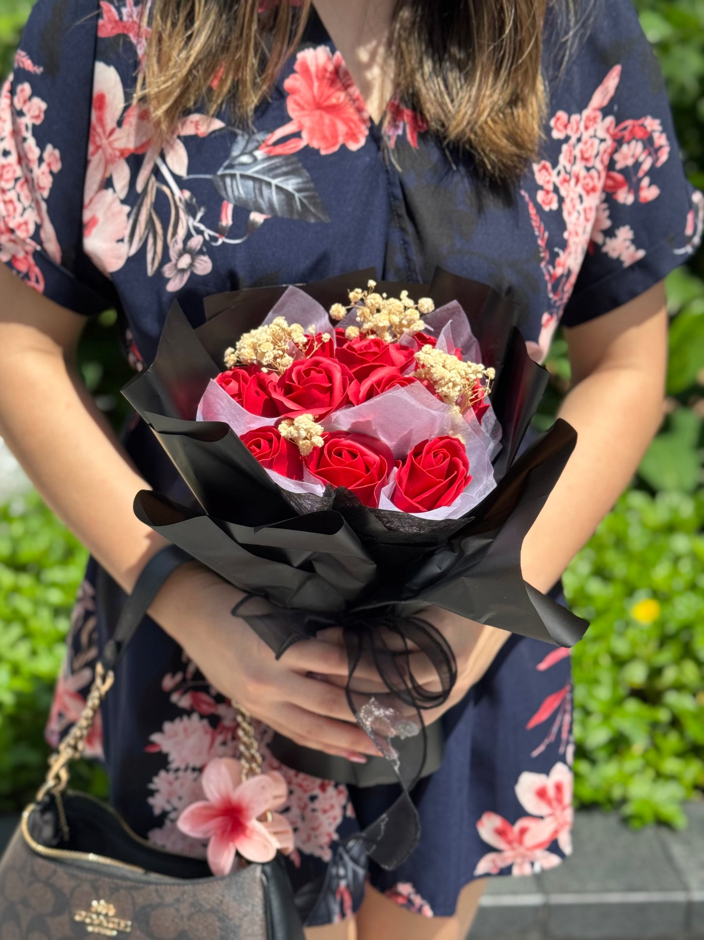 Black Roses Forever Bouquet